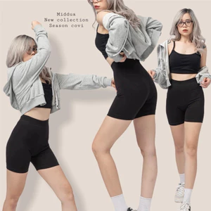 MIDUDA - Quần legging thun co giãn 4 chiều, có 3 loại chiều dài