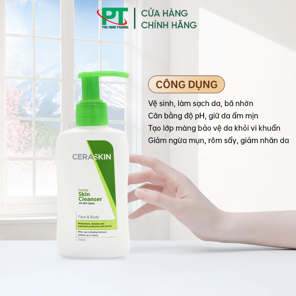 Thiết Kế Của Sữa Rửa Mặtắm Ceraskin Cao Cấp