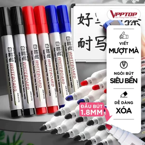 Bút lông viết bảng dễ dàng tẩy xóa, Bút dạ viết bảng nhiều màu mực xả đều nét đẹp bút viết bảng BL01