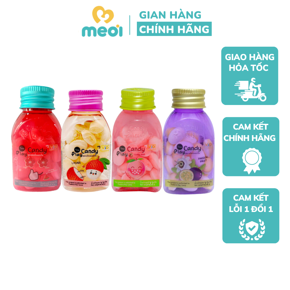 Kẹo thơm miệng Play Candy, kẹo ngậm 22g | Shopee Việt Nam