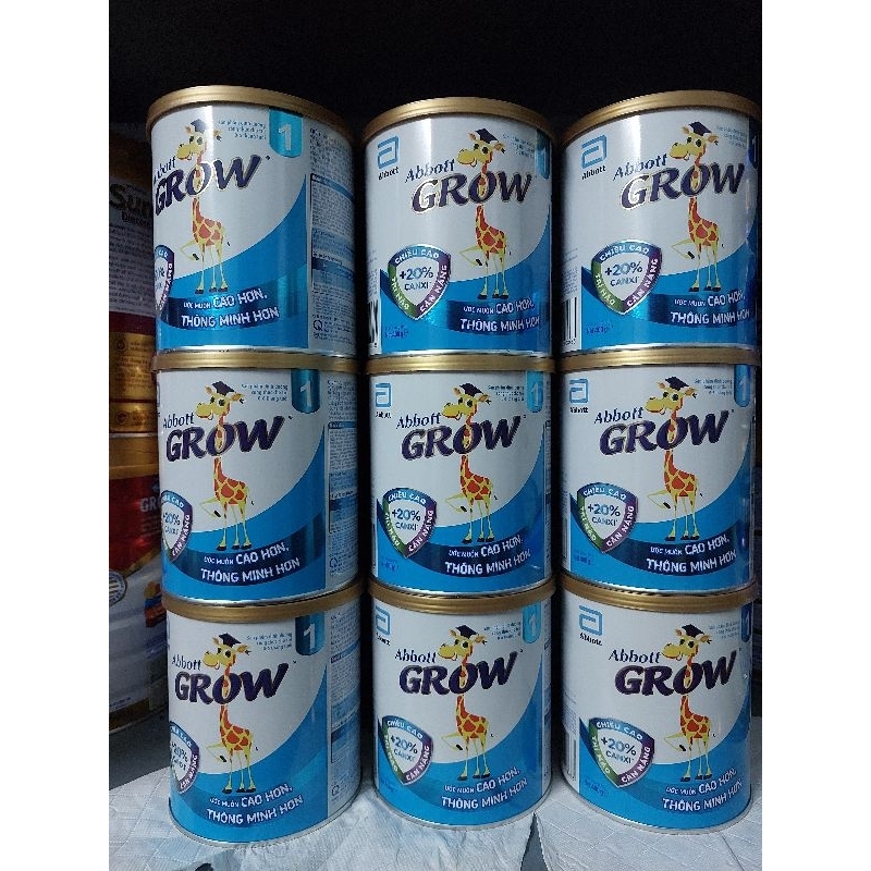 [ HCM ] Sữa bột Abbott Grow 1 400g, 900g HSD: 04.01.2025 | Shopee Việt Nam