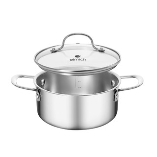 Bộ nồi inox nguyên khối Elmich Trimax  EL-2136OL01/02 size 16, 20, 24cm