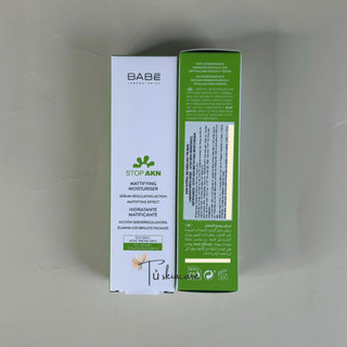 Kem Dưỡng Ẩm, Làm Dịu Cho Da Dầu Mụn BABE Stop AKN Mattifying Moisturiser 50ml