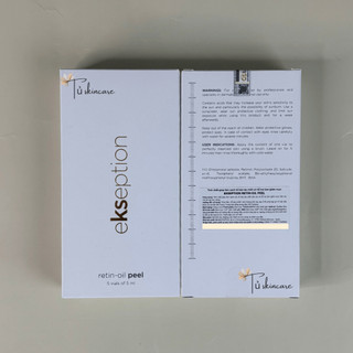 Tinh Chất Peel Ekseption Giúp Căng Bóng, Trẻ Hóa, Trắng Sáng Da Ekseption Peel Retin-Oil Peel