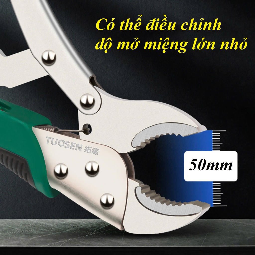 Kìm Bấm Chết 10inch Cao Cấp Tuosen