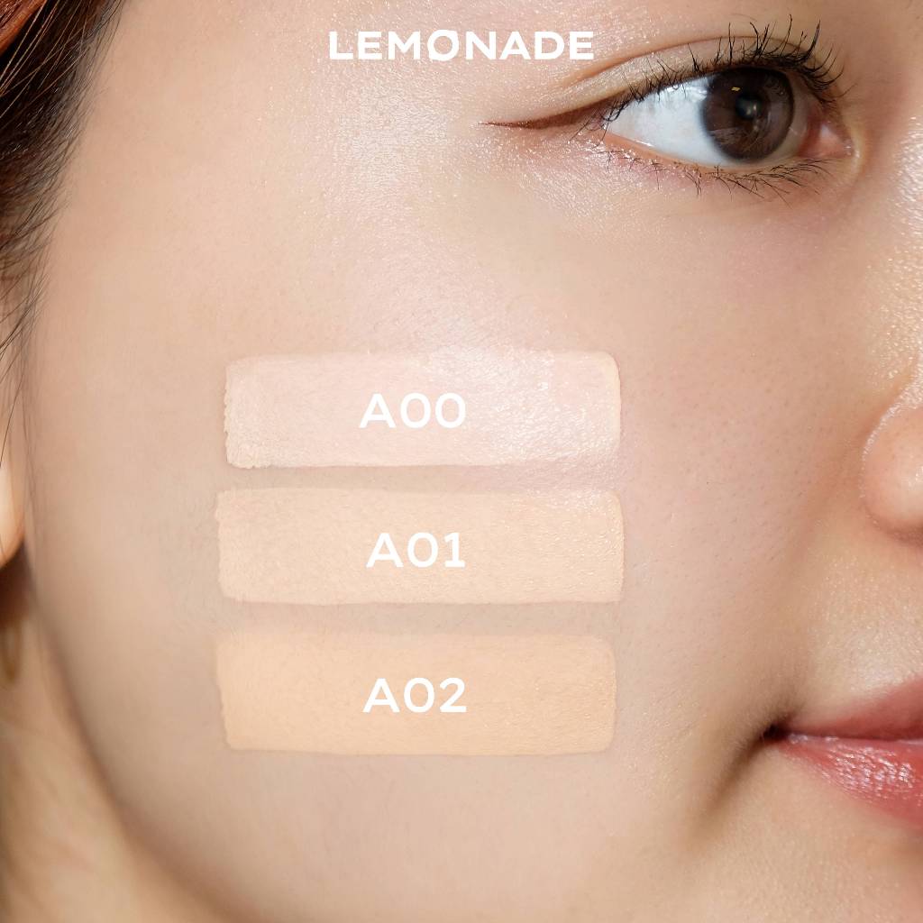 Ảnh Phấn nước mỏng nhẹ kiềm dầu thuần chay chống nắng Lemonade SuperMatte No Makeup Cushion 15g 3
