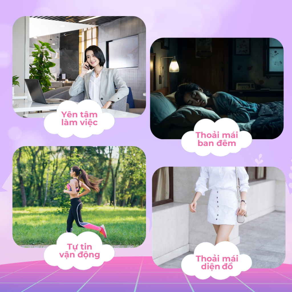 Băng vệ sinh quần Miju Siêu mỏng Size M -L -Dùng Đêm Cho Ngày “Dâu” Nhiều, ngủ ngon cả đêm, chống tràn hiệu quả đến 12H