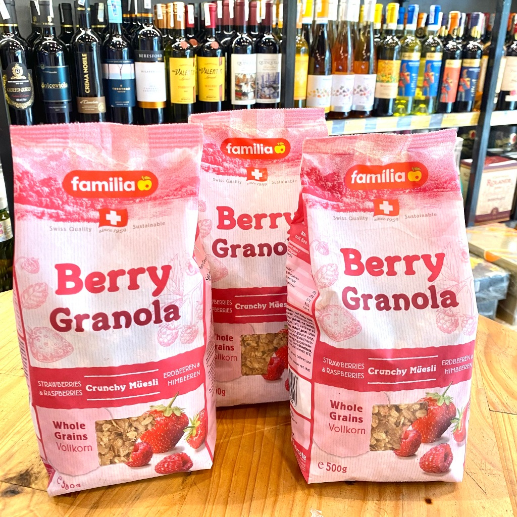 Ngũ cốc giòn nhiều vị hiệu Familia 500g Vị Dâu, Berry Granola ...