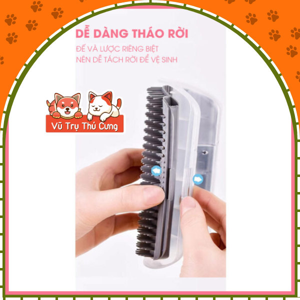 Đồ chơi Bàn chải Massage gắn tường cho Mèo, kèm cỏ mèo thư giãn