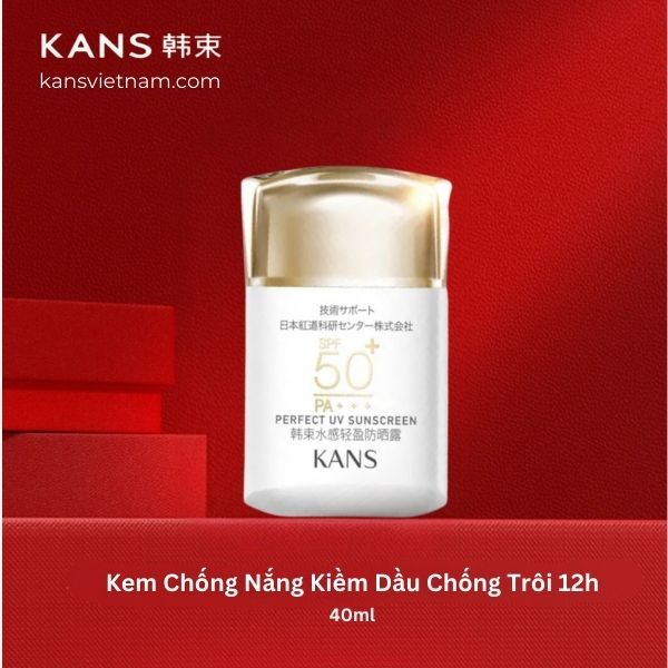 KANS Chính Hãng - Kem chống nắng KANS Perfect UV SPF 50+++ Kiềm Dầu ...