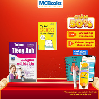 Sách - Combo Tự Học Tiếng Anh cho người mới bắt đầu - Phân loại lẻ/combo