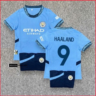 Quần Áo Bóng Đá Trẻ em, Áo Đá Banh Cho Bé CLB MU Sân Khách Ronaldo 2023/24