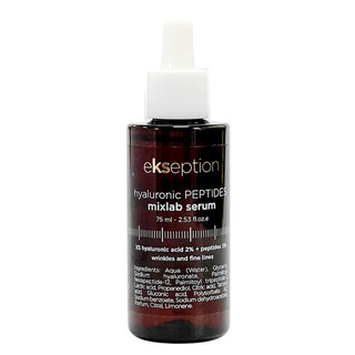 Serum Ekseption Dưỡng Ẩm, Chống Lão Hóa Và Giảm Nếp Nhăn Ekseption Hyaluronic Peptides Mixlab Serum 75ml