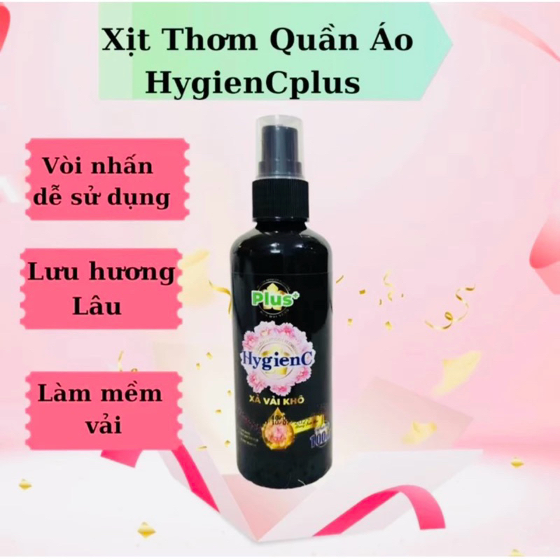 1 Chai Xã vãi Khô HygienC Plus chính hảng việt Nam. 100ml/chai ( dạng ...