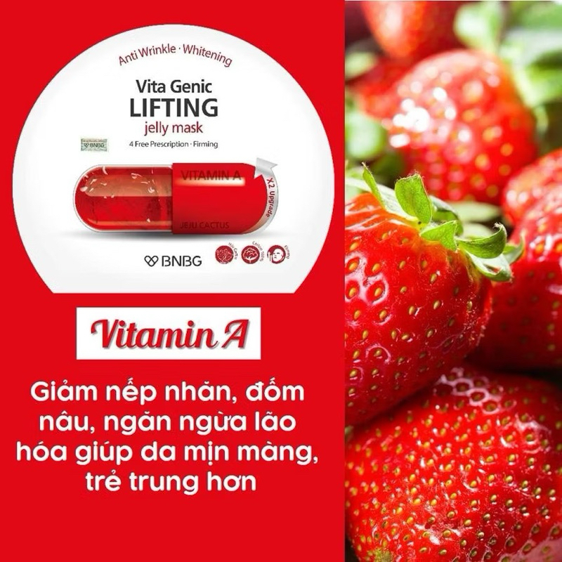 1-5 miếng Mặt Nạ BNBG Jelly Mask - Hạn 2028 Hàn Quốc Dưỡng Ẩm, Sáng Da  IS138