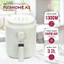 Nồi chiên không dầu 3.2L Nhập Khẩu Fujihome A3, Nồi chiên cơ mini 3 Lít công suất 1300W chống dính tự ngắt tặng kèm gắp