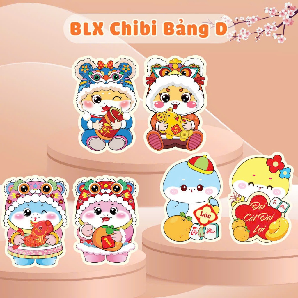 Bao Lì Xì ChiBi Mẫu Mới Hottrend 2026  Ngựa Cute Giấy Bìa Cứng Bóng Phản Quang Chibi Đa Dạng Mẫu - Đồ Chơi Cho Bé PUKAPI