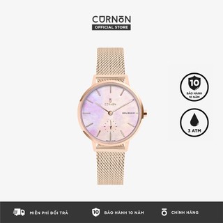 Đồng Hồ Nữ Curnon Melissani Redmoon Dây Kim Loại Chính Hãng, Đeo Tay Thời Trang Nữ Tính