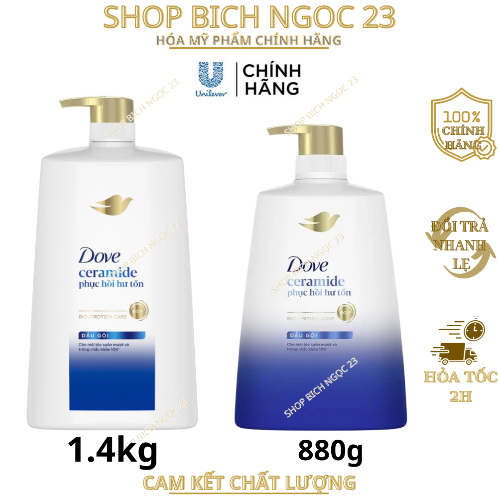 Dầu Gội DOVE Phục Hồi Hư Tổn 1.4Kg