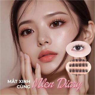 [Y278] Mi Giả Không Cần Keo MLEN DIARY ( Bộ Sưu Tập Các Loài Hoa ) - Mi Cụm Mềm Mại Tự Nhiên, Có Thể Tái Sử Dụng