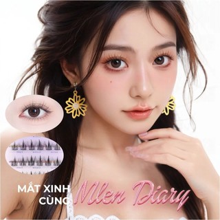 [Y278] Mi Giả Không Cần Keo MLEN DIARY ( Bộ Sưu Tập Các Loài Hoa ) - Mi Cụm Mềm Mại Tự Nhiên, Có Thể Tái Sử Dụng