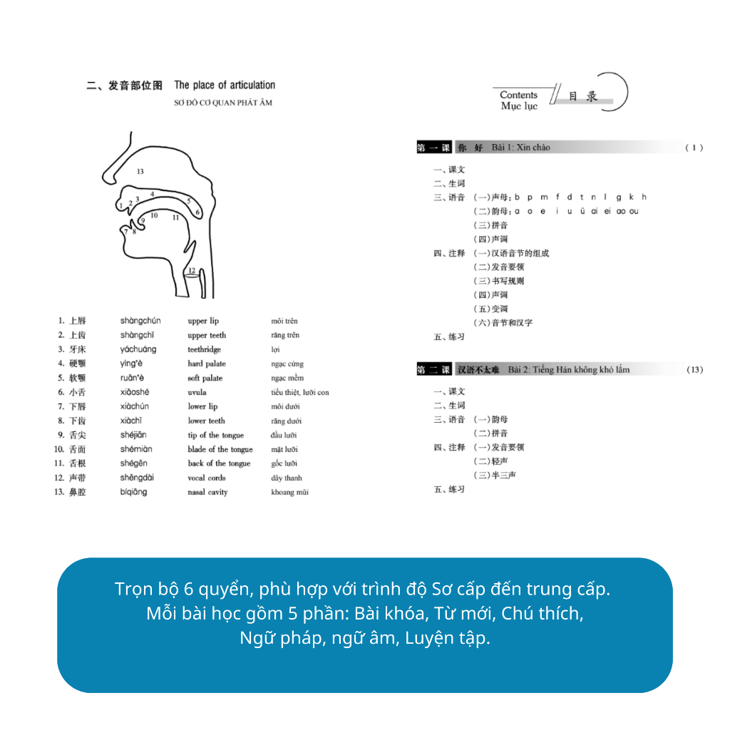 Ảnh Sách Giáo Trình Hán Ngữ 1 Tập 1 Quyển Thượng Phiên Bản Mới - Mcbooks 4