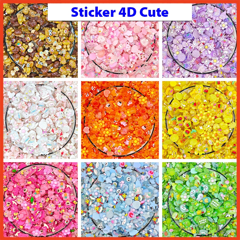 Sticker 3D,4D nổi hình cute nhiều nhân vật hoạt hình nhiều mẫu lựa chọn ...