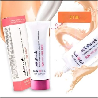 Kem Nền Chống Nắng Mik@vonk Dưỡng Ẩm 50PA+  E334