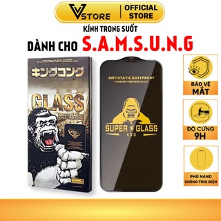kính cường lực samsung j4 j6 j7 j8 prime pro plus Vstore phủ nano chống ánh sáng xanh