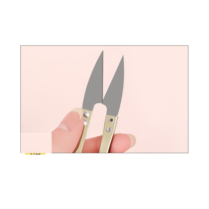 Kéo Cắt Chỉ, Kéo Bấm Chỉ, làm bằng kim loại - KCC002a