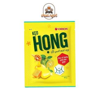 Kẹo ngậm Họng Orion vị Quất và Gừng mật ong, vị Bạc hà thảo mộc