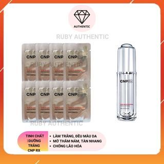 [Combo 50 gói 1ML] Tinh chất siêu dưỡng trắng CNP Rx mờ thâm nám tàn ...