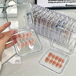 Hộp đựng Nail Box ( Có xước nhẹ) tiện lợi, trong suốt nhà Mơ Nails.