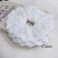 Scrunchies Dây cột tóc Phối Ren Hàn Quốc nhiều lớp cỡ lớn tone màu đơn giản basic