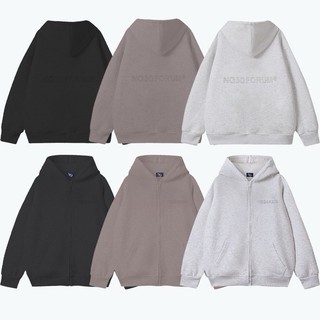 🔥Siêu Cấp 🔥Áo Khoác Hoodie Zip Form Boxy Chữ Dập Nổi NQ30FORUM Form Rộng Kiểu dáng Hàn Quốc Hotheels
