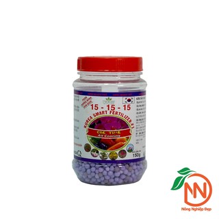 Phân Tan Chậm Hàn Quốc - NPK 15-15-15 - Dùng Trong Suốt 60-90 Ngày