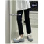 Quần jeans ống đứng Đen Yến Tee, chuẩn chất jeans cotton mềm,co dãn tốt #0175