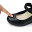 Giầy da KOSU đế xuồng cao 7cm, giày quai dính thiết kế đơn giản nhẹ êm tôn dáng 23605