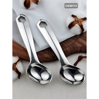 Muôi múc kem Chockmen [113] inox 18/10 cao cấp siêu dày bền bỉ  CKM113
