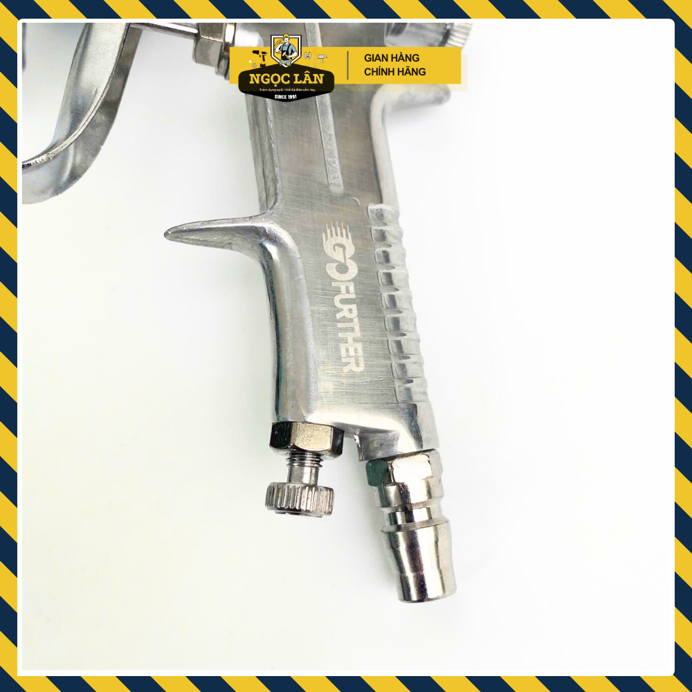 Béc phun sơn, dụng cụ phun sơn, vít tua lê F75 đầu phun 1.5mm kèm bình phun 400cc
