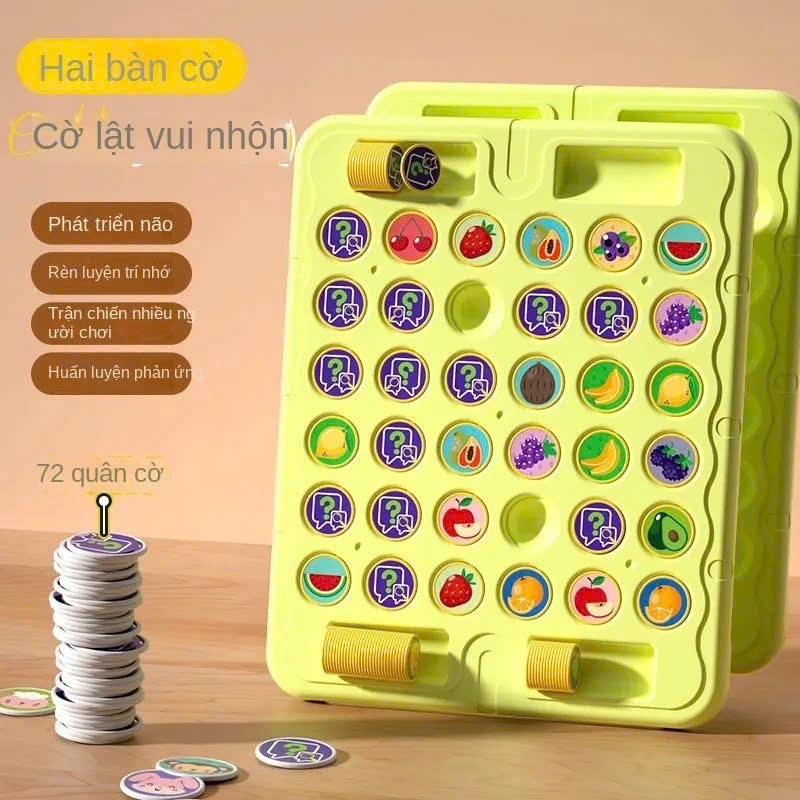 Đồ chơi lật hình ghi nhớ rèn luyện trí nhớ, tư duy cho trẻ, đồ chơi tư duy trí tuệ, đồ chơi logic