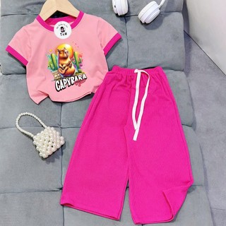 [8-40Kg] Bộ đồ bé gái HOT TREND chất vải dày mịn thoáng mát được các bé yêu thích BGP35