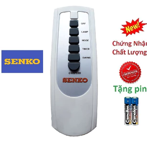 tay điều khiển remote từ xa quạt Senko-kèm pin-tay đầu bấm quạt senko