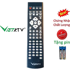 tay điều khiển remote từ xa VietKTV-kèm pin-tay đầu bấm VietKTV