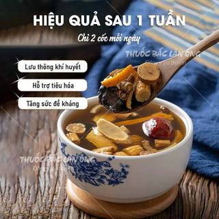 Bổ trung ích khí thang, hoàn trung ích khí gồm: Hoàng kỳ, chích thảo, thăng ma, đương quy, sài hồ,... - Lãn Ông