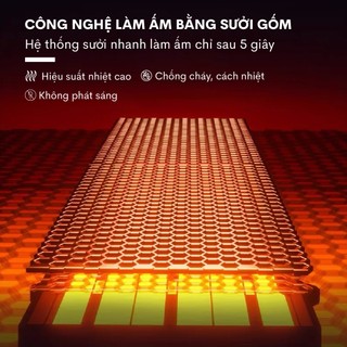 Máy sưởi gốm Ceramic để sàn FujiE CH-2100 Làm ấm nhanh - Tiết kiệm điện - An toàn cho gia đình