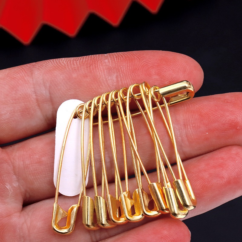 Set 10 kim băng cài áo bằng kim loại không gỉ - Kem Shop K53