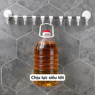Thanh Giá Treo Đồ Mút Dán Tường Tiện Lợi - THANH TREO ĐỒ HÚT CHÂN KHÔNG - MÃ: THANH MOC TREO DO 098