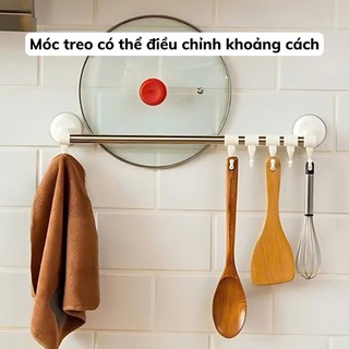 Thanh Giá Treo Đồ Mút Dán Tường Tiện Lợi - THANH TREO ĐỒ HÚT CHÂN KHÔNG - MÃ: THANH MOC TREO DO 098
