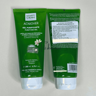 Gel Rửa Mặt Chuyên Biệt Cho Da Dầu, Làm Sạch Sâu Và Giảm Mụn MartiDerm Acniover Purifying Gel